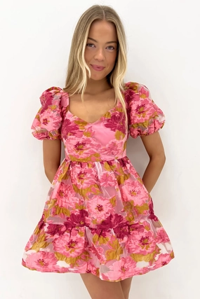 kitchen sale Hensley Mini Dress Pink sale car online