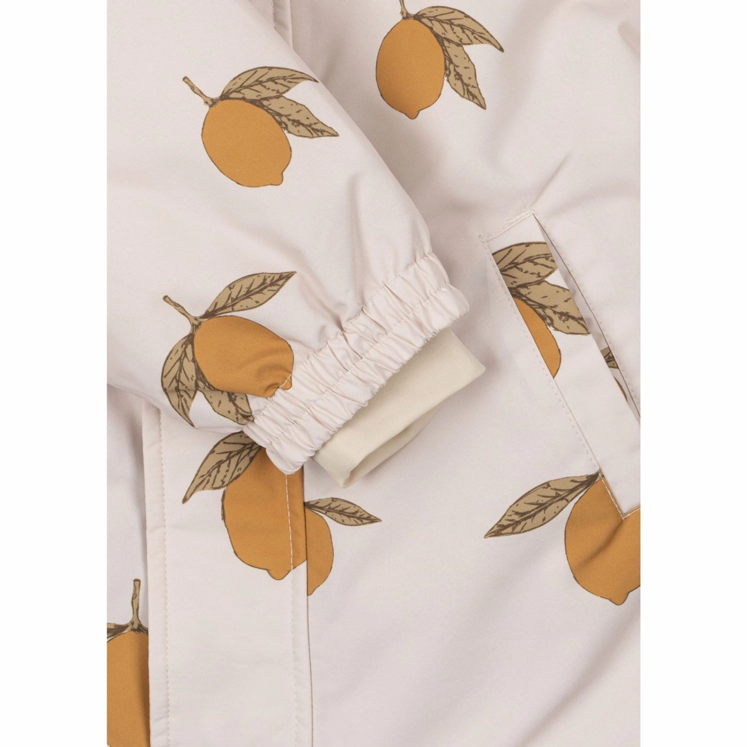 Knit Konges Sljd Mon Grand Citron Nohr Snowsuit Print