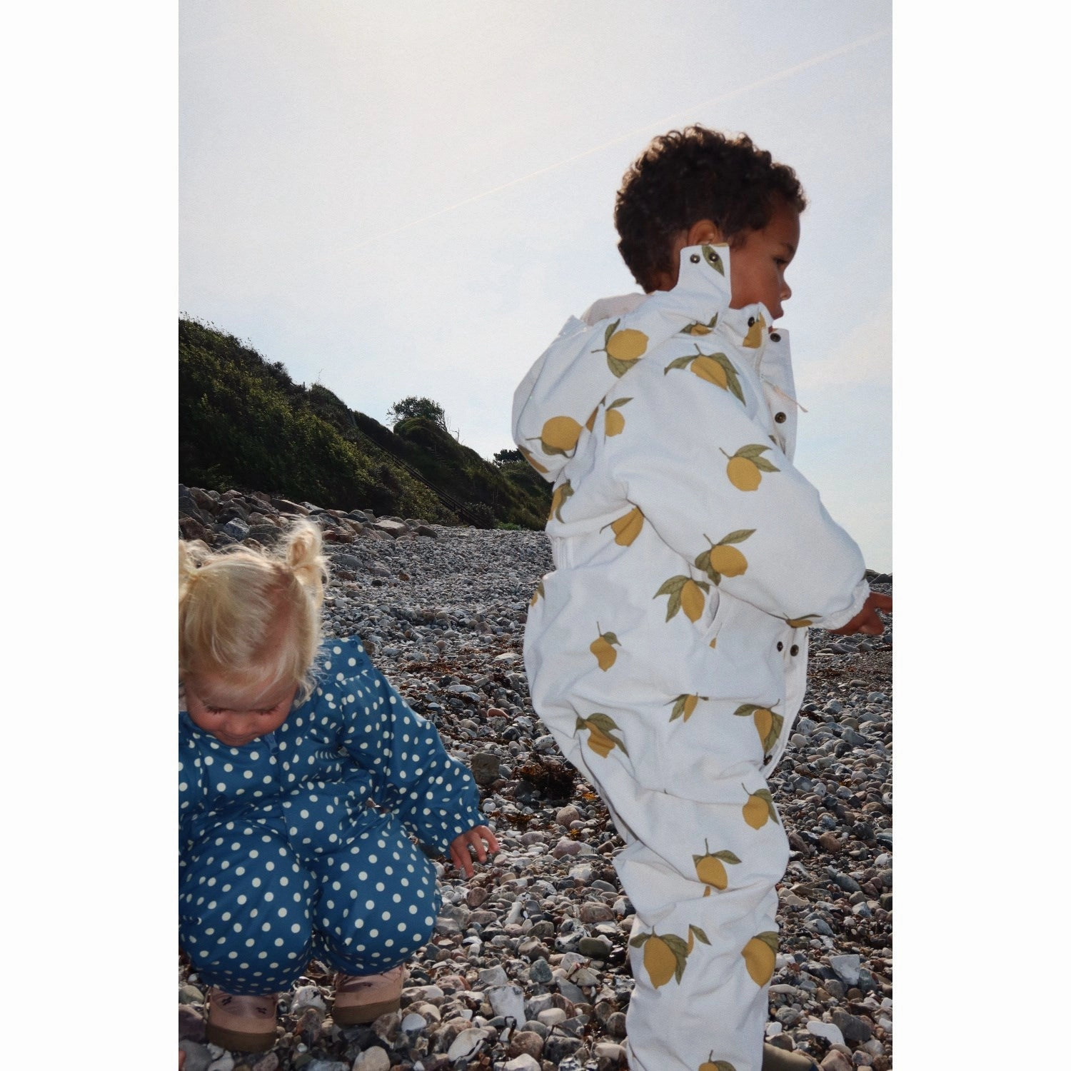 Knit Konges Sljd Mon Grand Citron Nohr Snowsuit Print