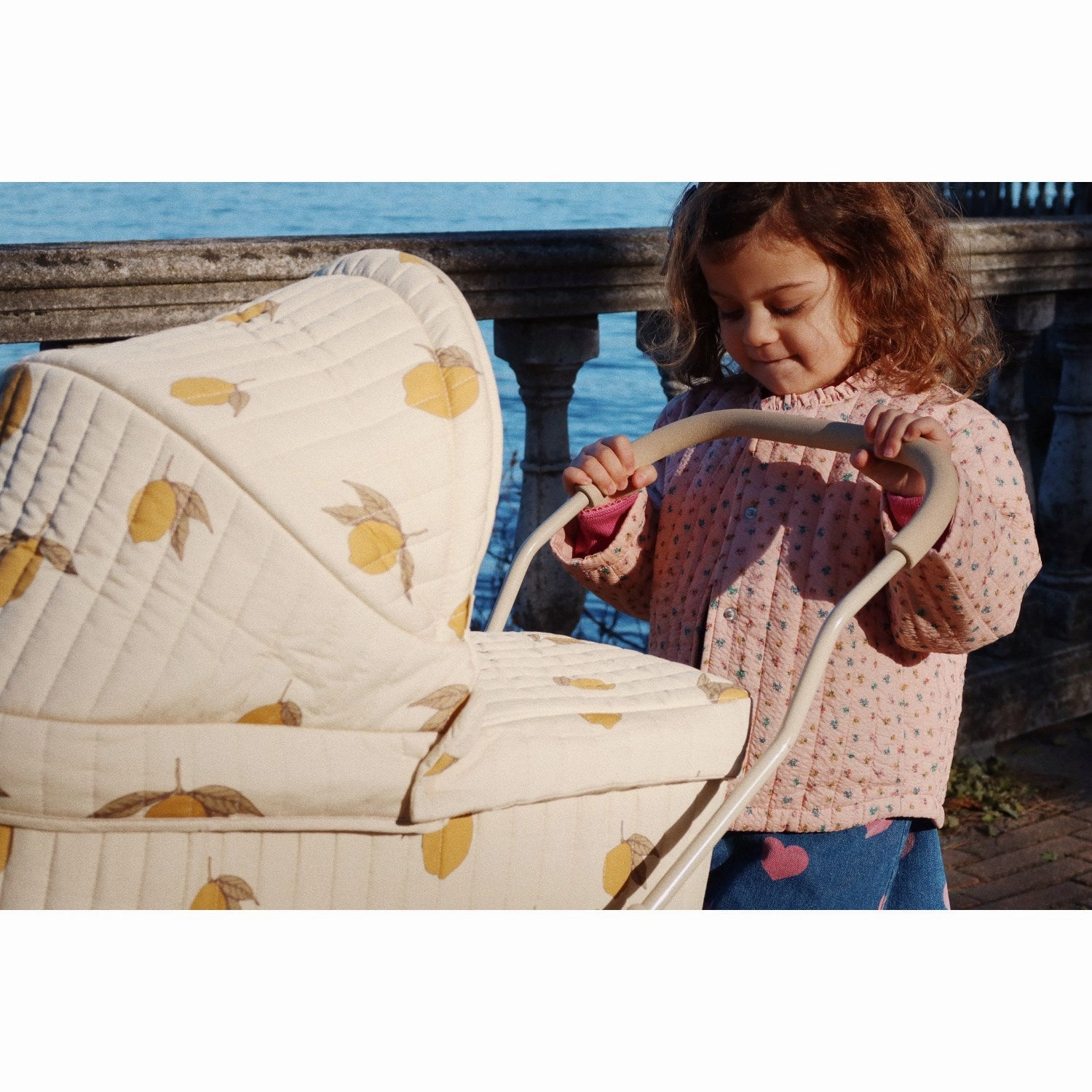Knit Konges Sljd Poodle Lunella Quilted Jacket Gots