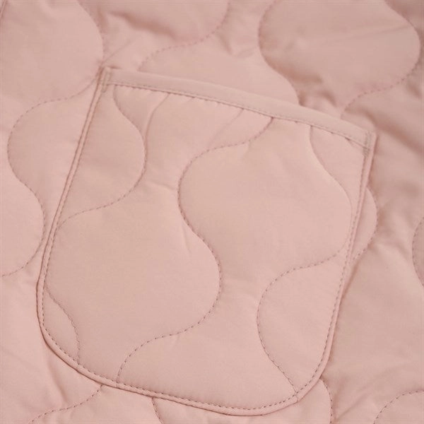 Knit Minymo Peach Beige Vest Quiltet