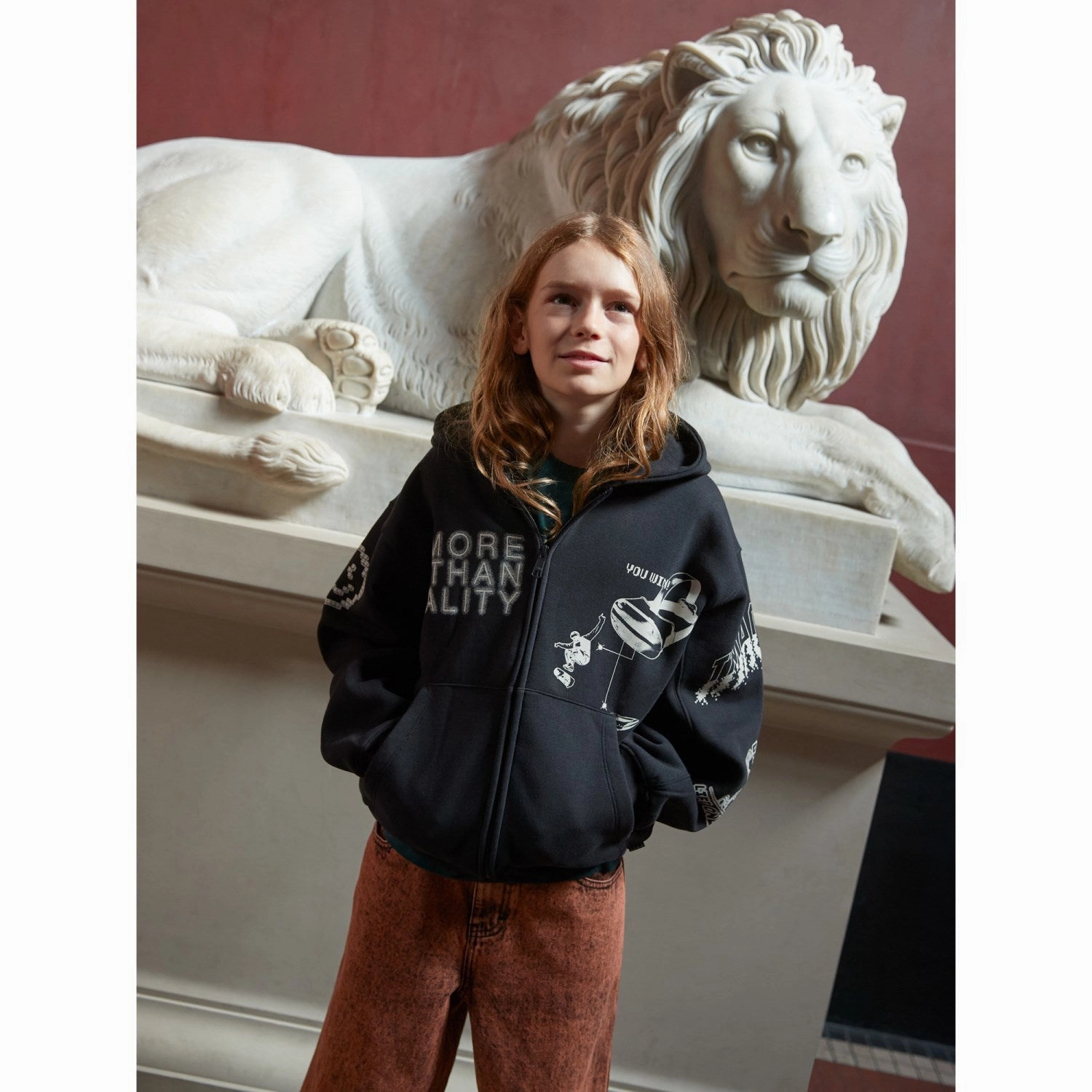 Knit Molo Black Mazz Hoodie