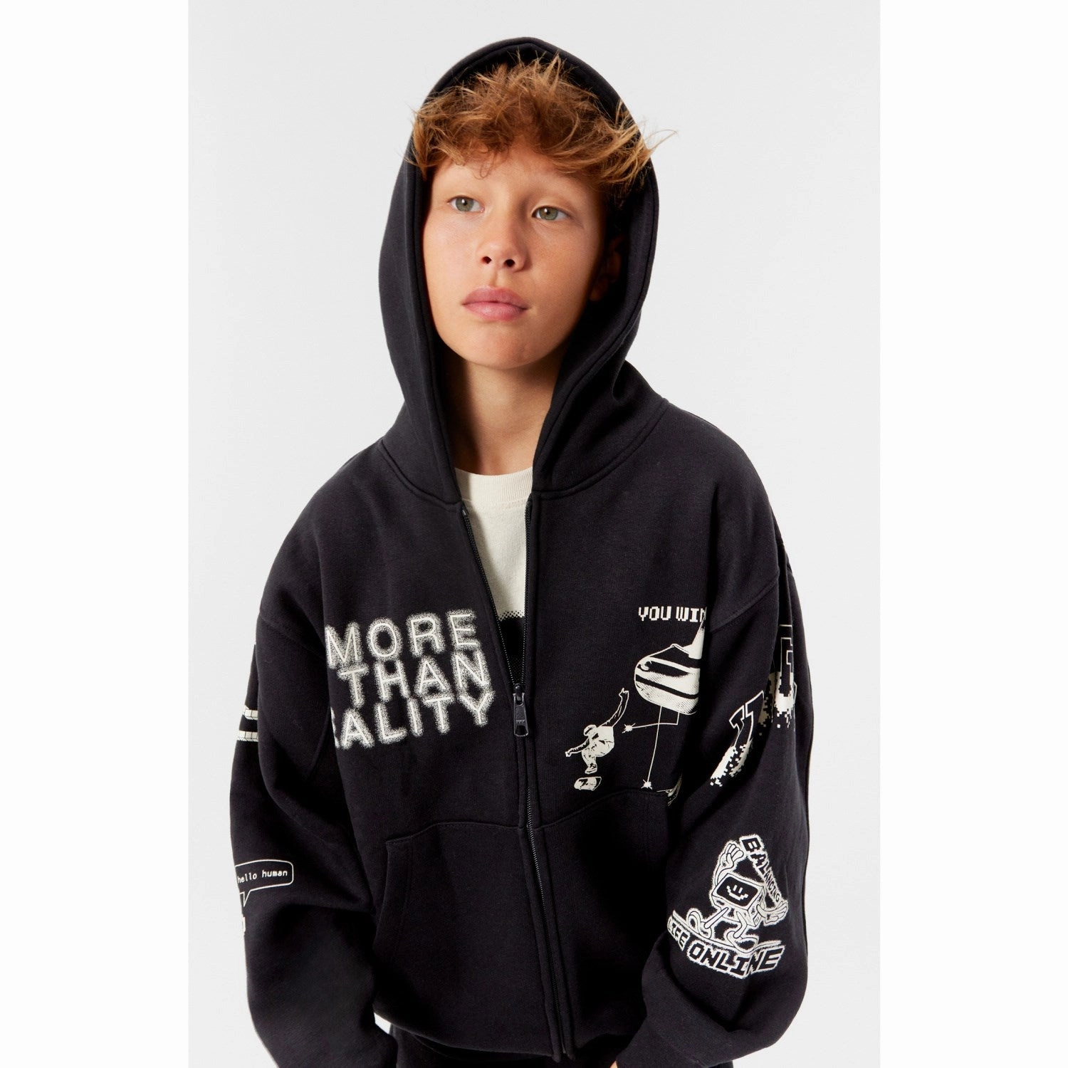 Knit Molo Black Mazz Hoodie