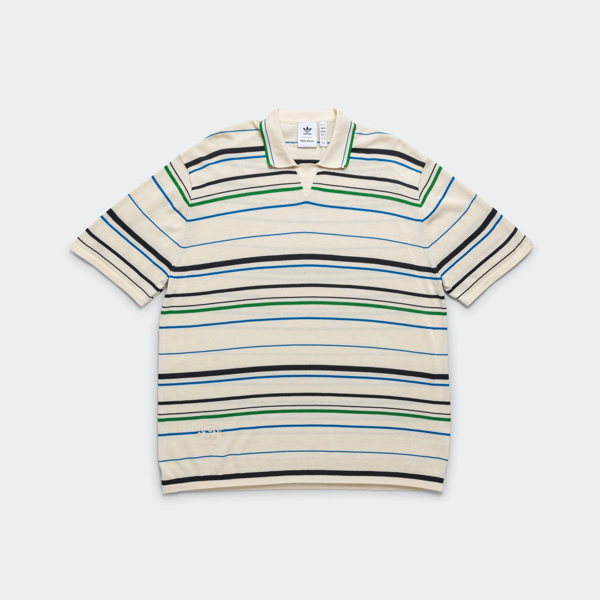 ethnic new arrival ready to wear Knit Polo x Wales Bonner - Wonder White/Green-Bluebird truworths new arrivals dresses