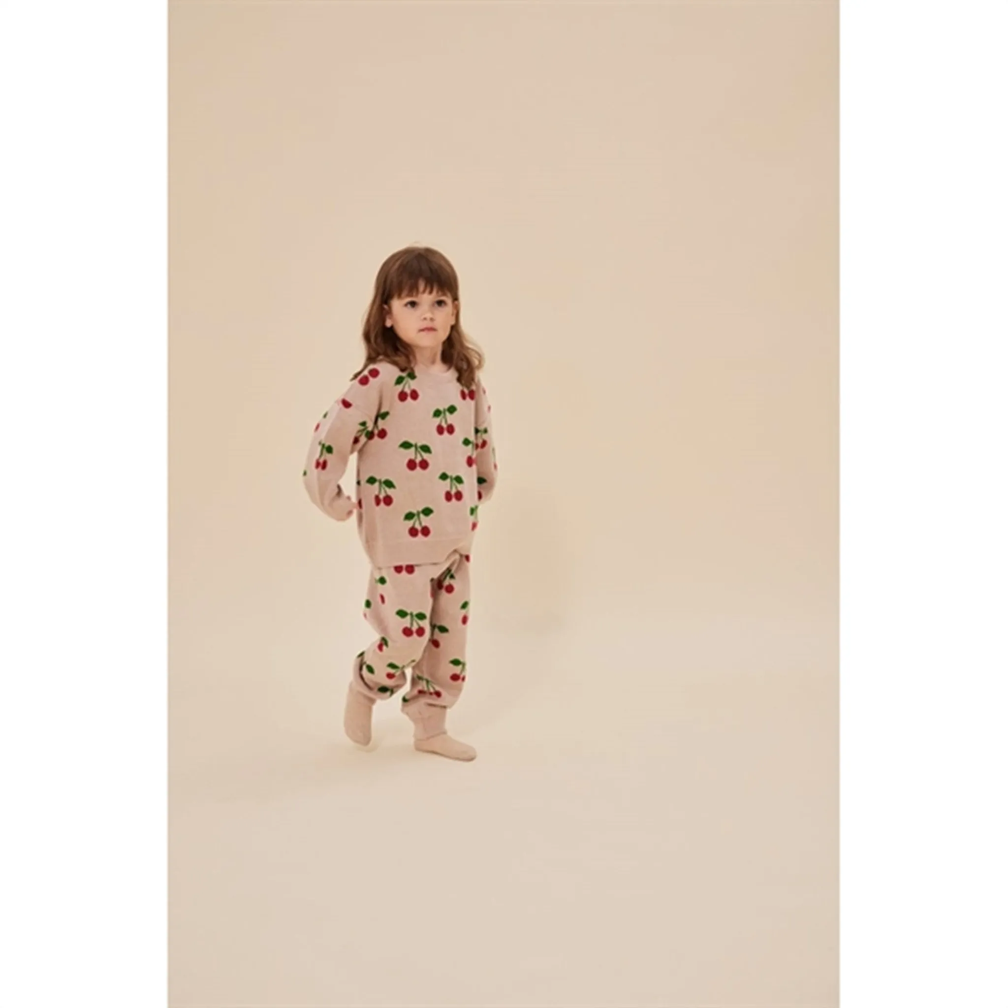 Konges Sljd Cherry Lapis Strik Pants Stitch