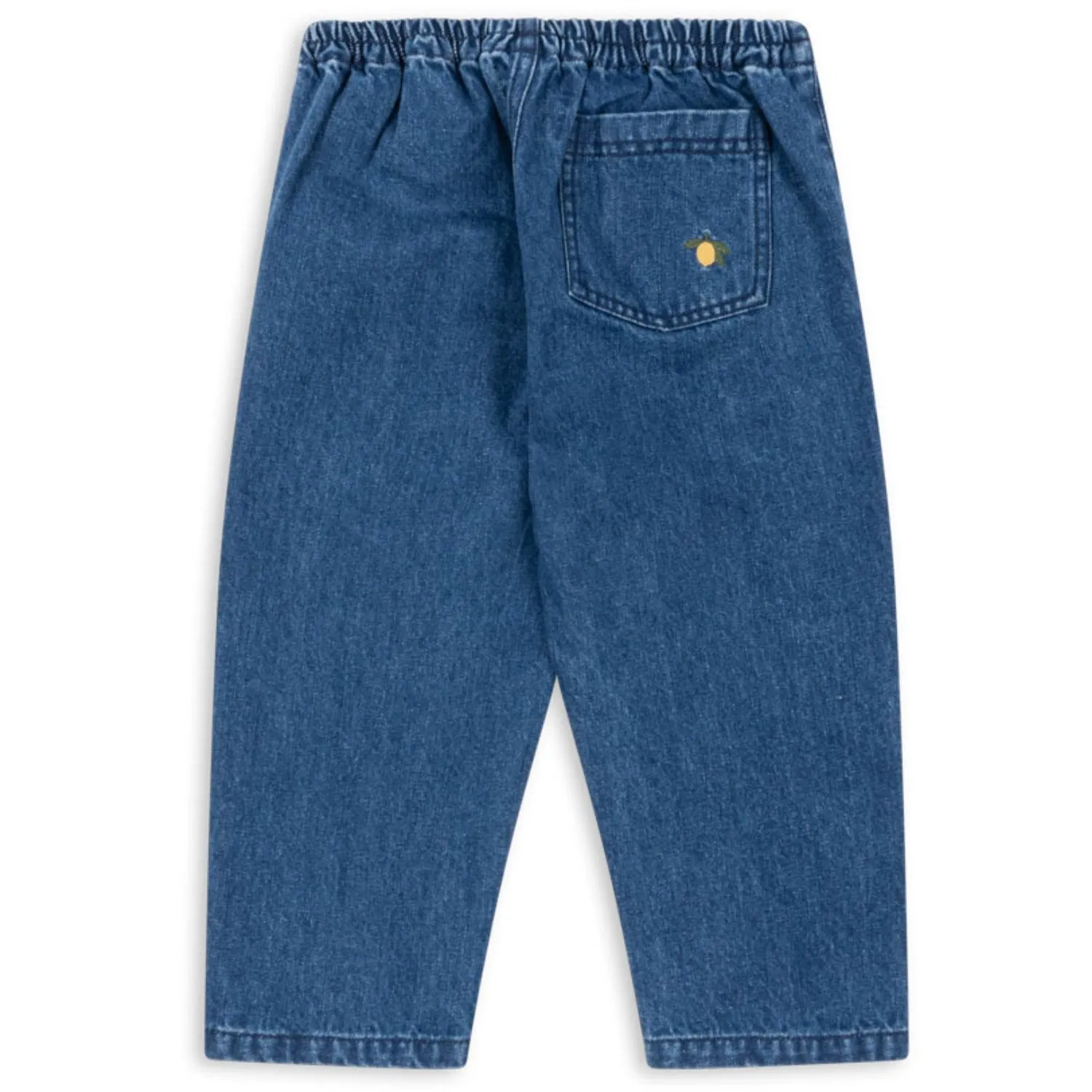 Konges Sljd Denim Blue Magot Pants Gots Woven