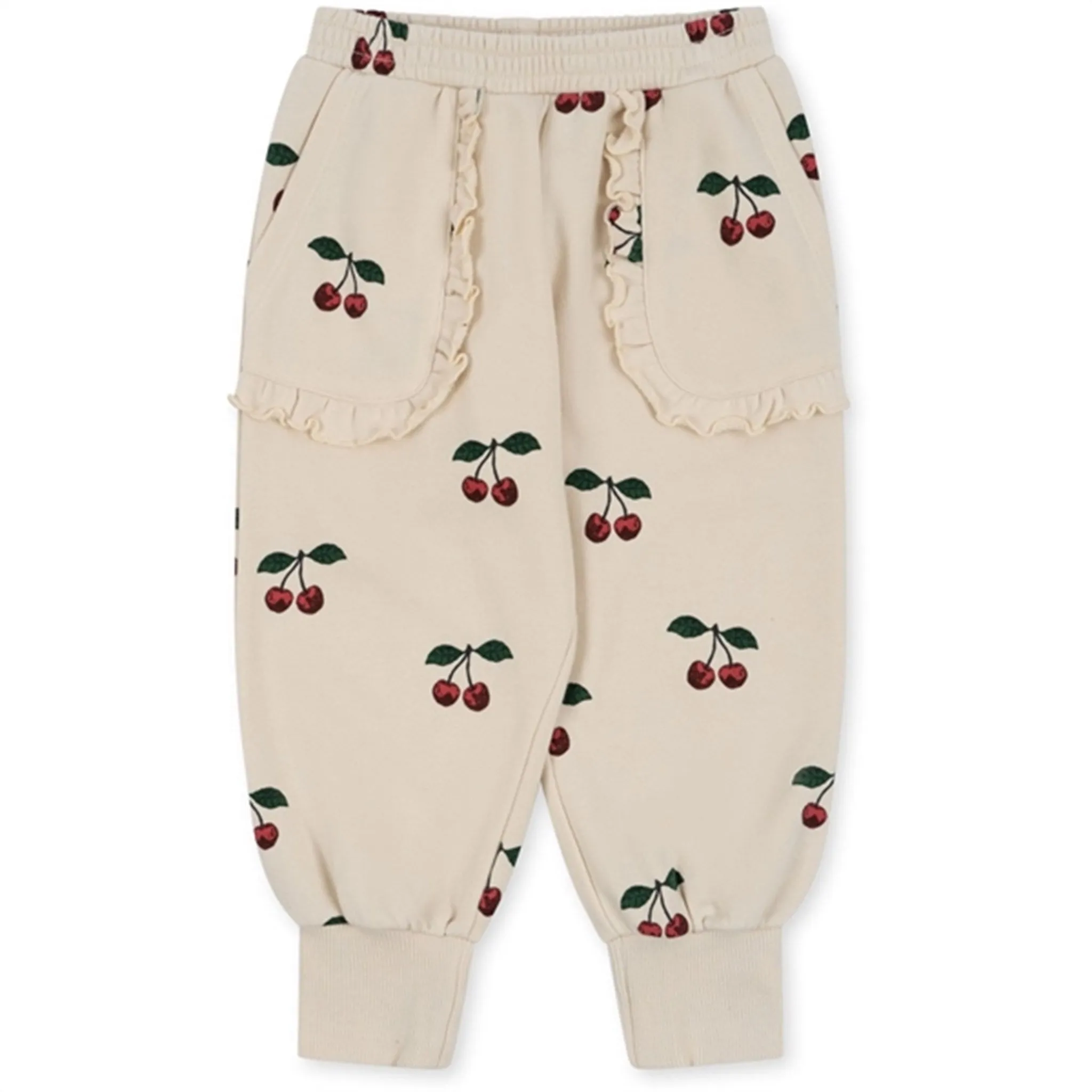 Konges Sljd Ma Grande Cerise Lou Frill Pants Iconic Wool