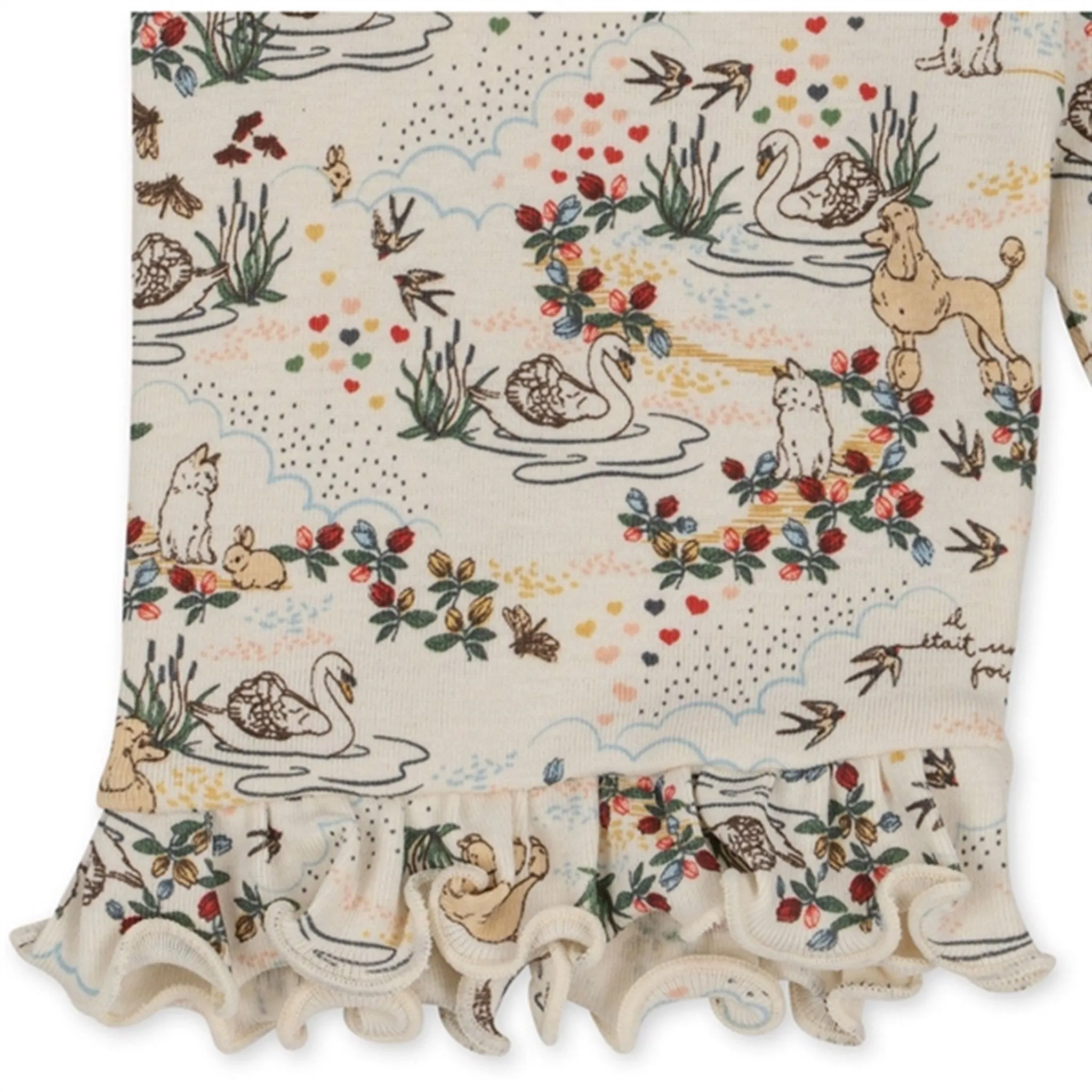 Konges Sljd Mizumi Claic Short Frill Leggings Chic