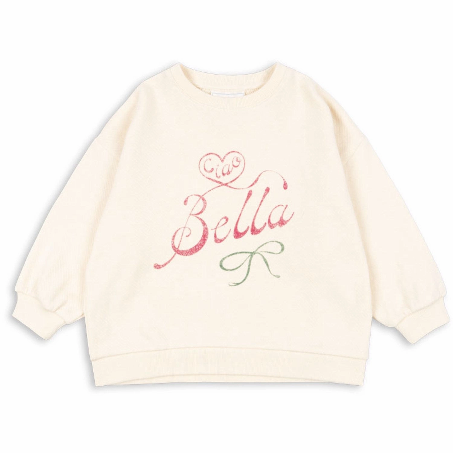 Konges Sljd Antique White RHW X KS Bella Sweat Gots Bold Trend