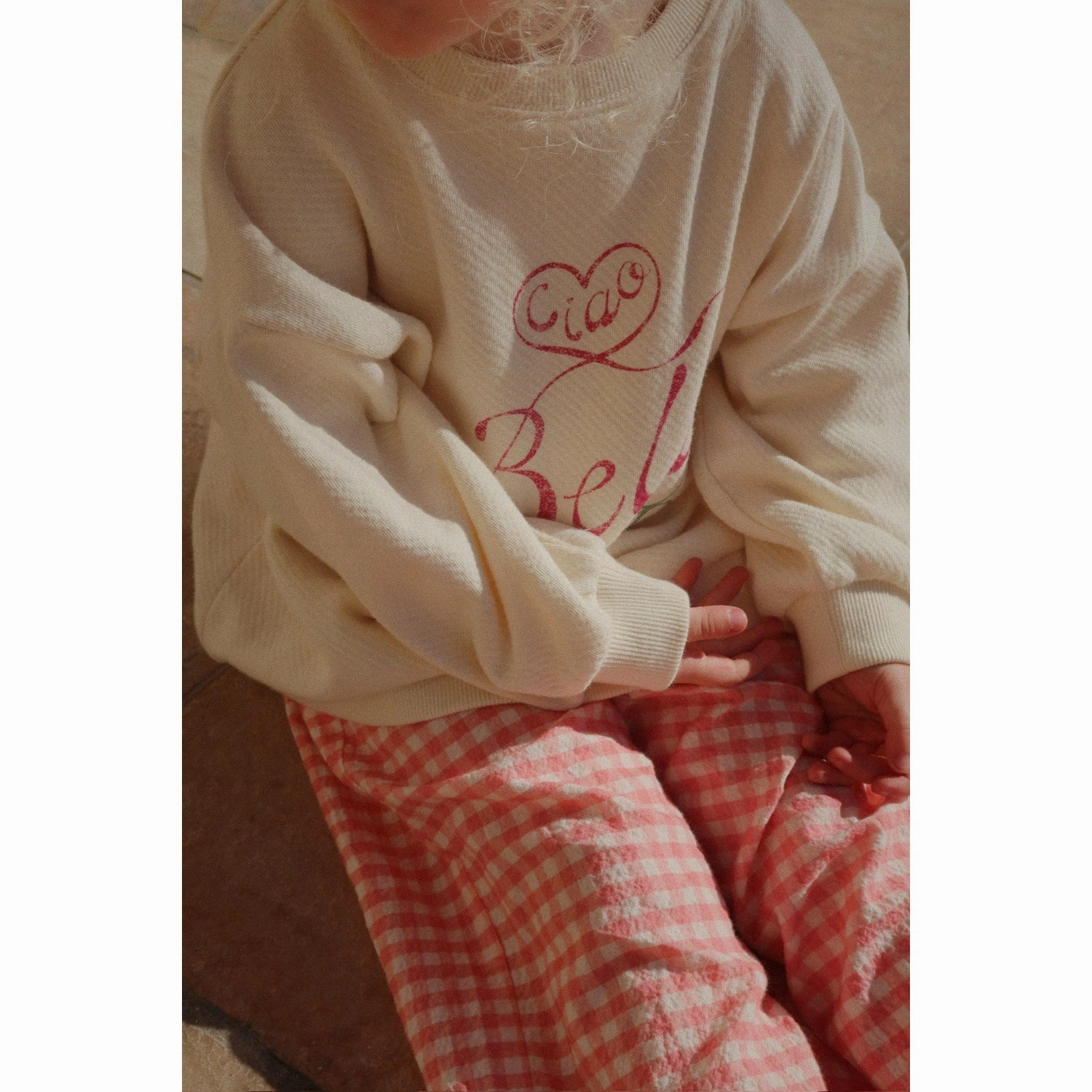 Konges Sljd Antique White RHW X KS Bella Sweat Gots Bold