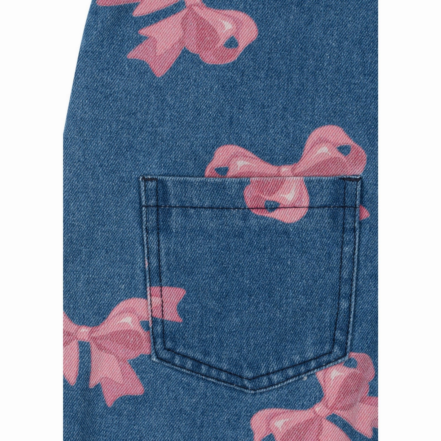 Konges Sljd Bella Bow (For Denim) Magot Overalls Gots Artisanal