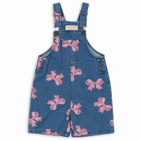 Konges Sljd Bella Bow (For Denim) Magot Overalls Gots Artisanal Pattern