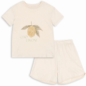 Konges Sljd Birch Famo Set Fleece Tulle