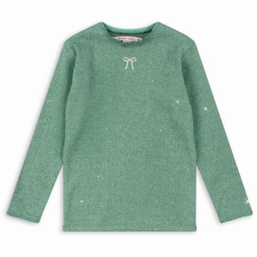 Konges Sljd Bottle Green Roli Blouse High-quality Durable
