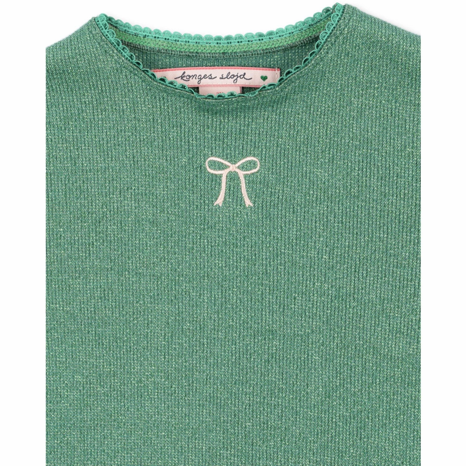 Konges Sljd Bottle Green Roli Blouse High-quality