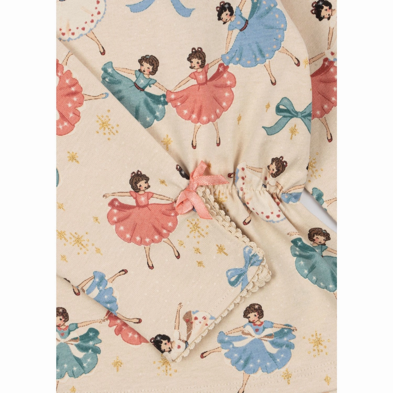 Konges Sljd Bow Ballerina Drey Set Gots Distinctive