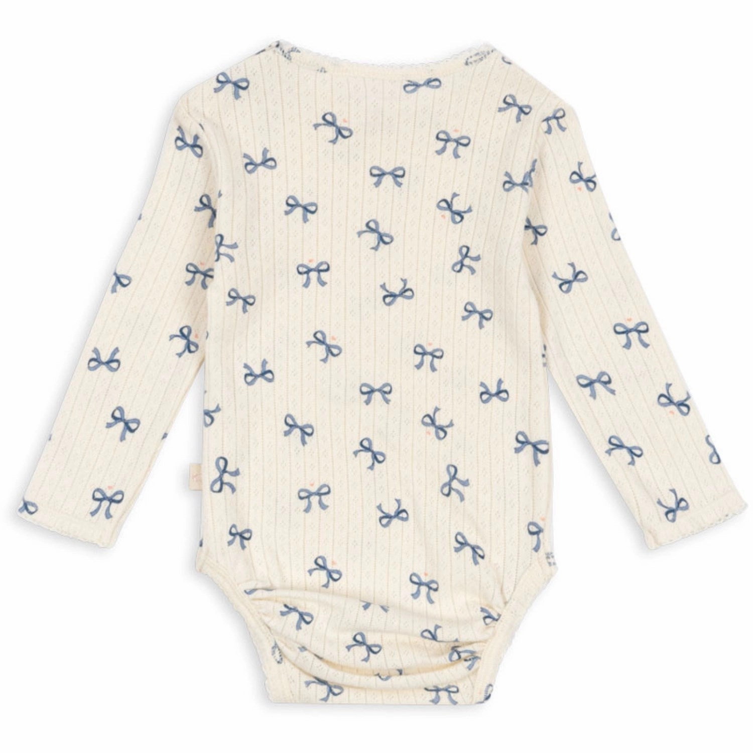 Konges Sljd Bow Bleu Minnie Bodysuit Ls Gots Premium