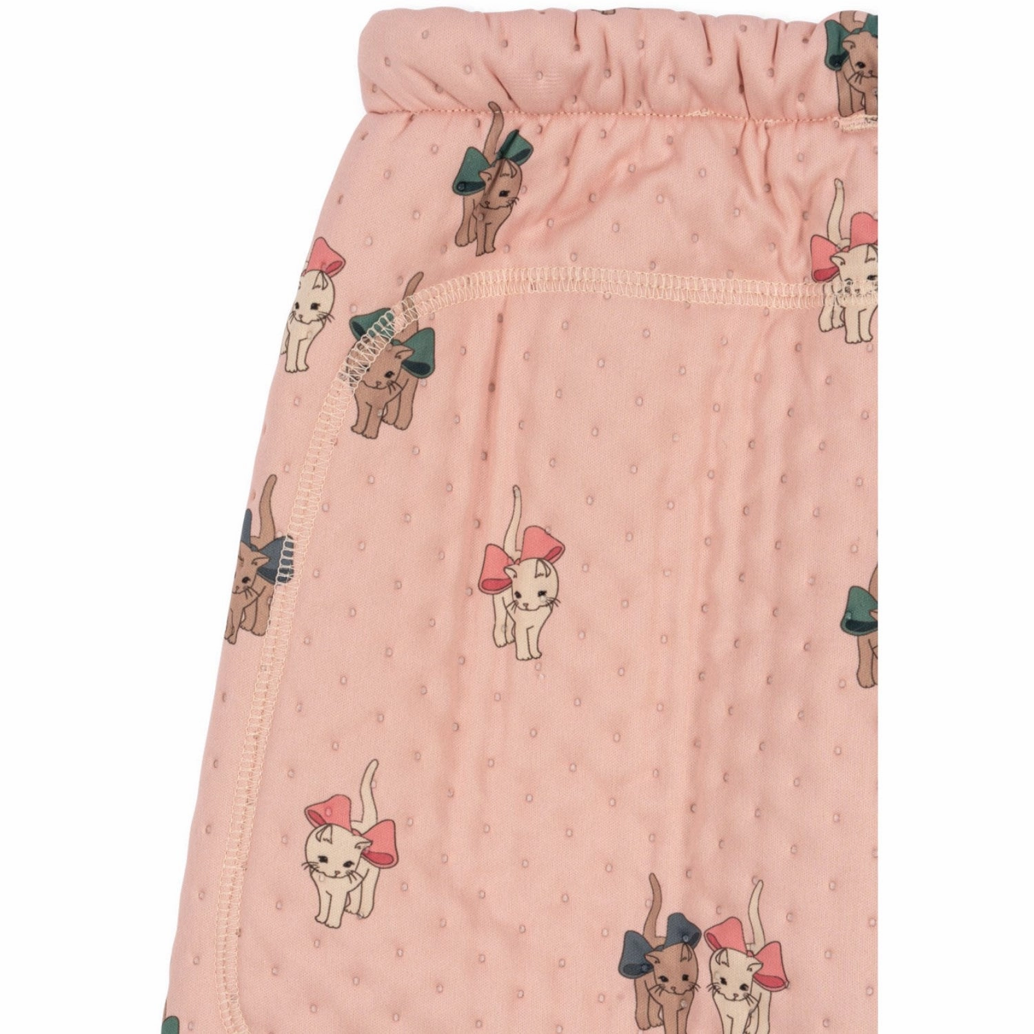 Konges Sljd Bow Kitty Pink Thermo Pants Grs Beading