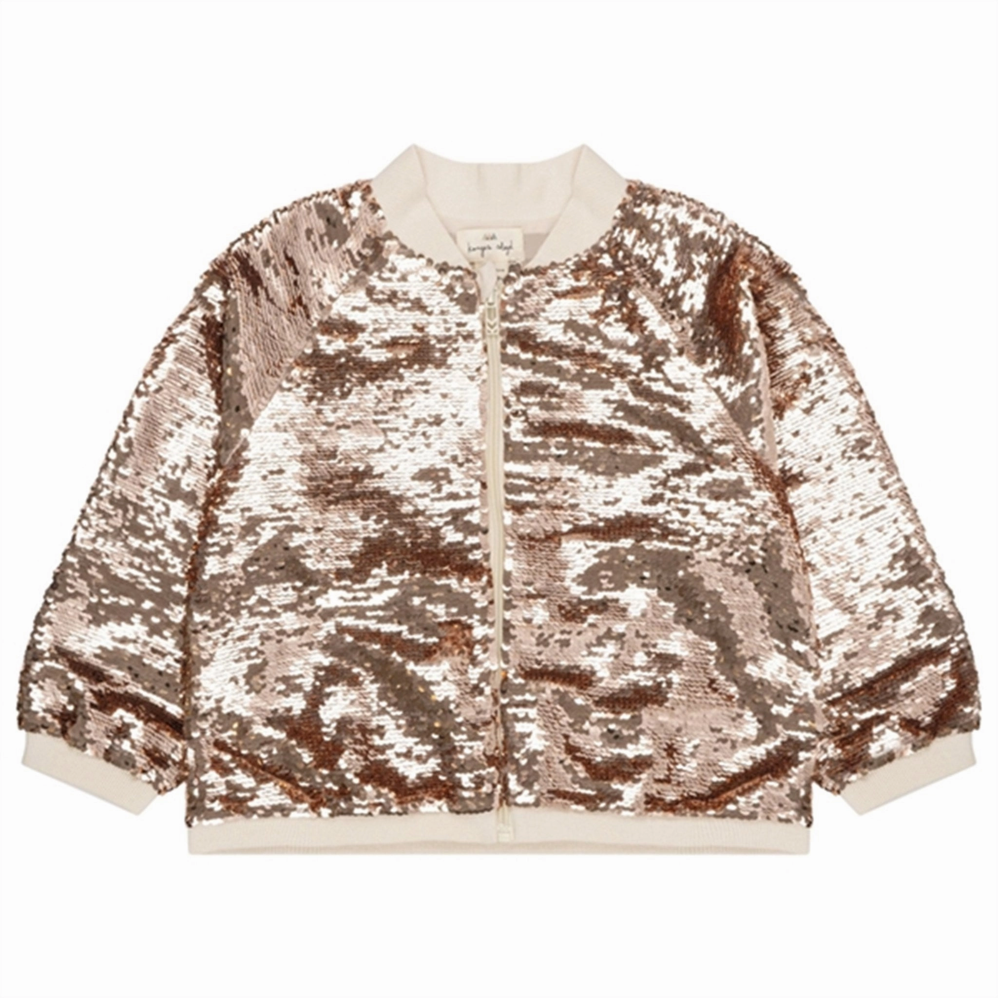 Konges Sljd Brazilian Sand Lulu Bomber Jacket Polished Woven