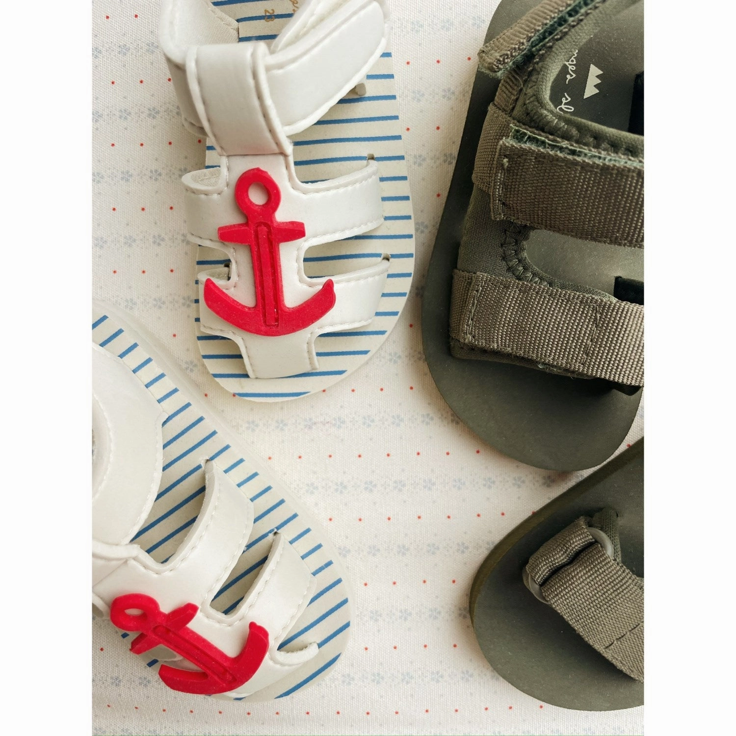 Konges Sljd Burnt Olive Sun Sandal Solid Low-top shoes