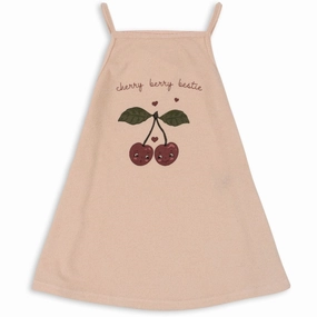 Konges Sljd Cameo Rose Itty Strop Dress Woven Suede