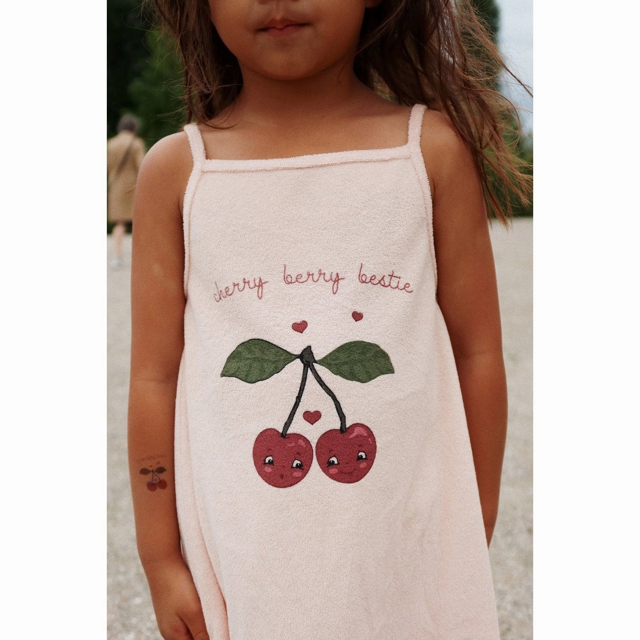 Konges Sljd Cameo Rose Itty Strop Dress Woven