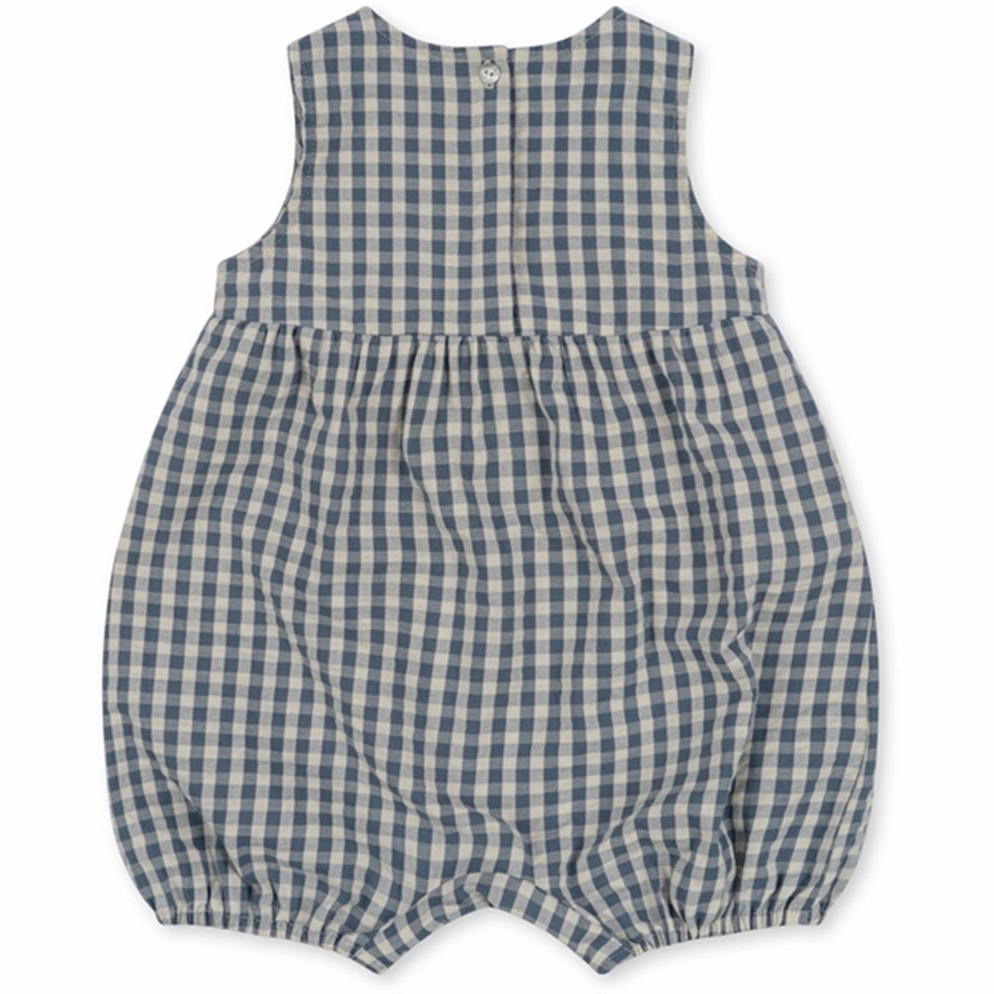 Konges Sljd Captains Blue Check Kim Romper Unique
