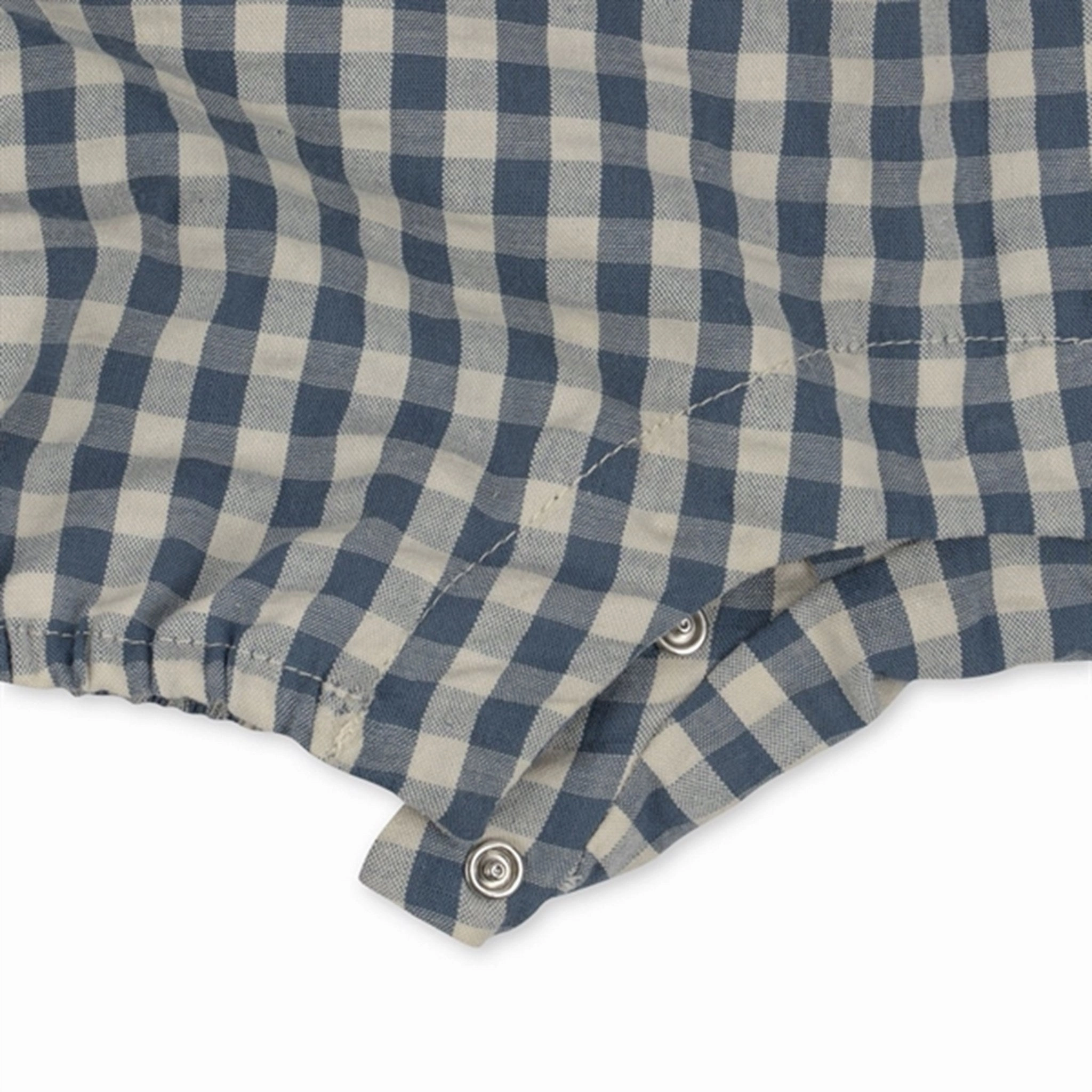 Konges Sljd Captains Blue Check Kim Romper Unique
