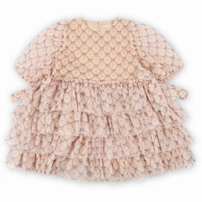 Konges Sljd Check Bowie Fay Dress Grs Seam Refined