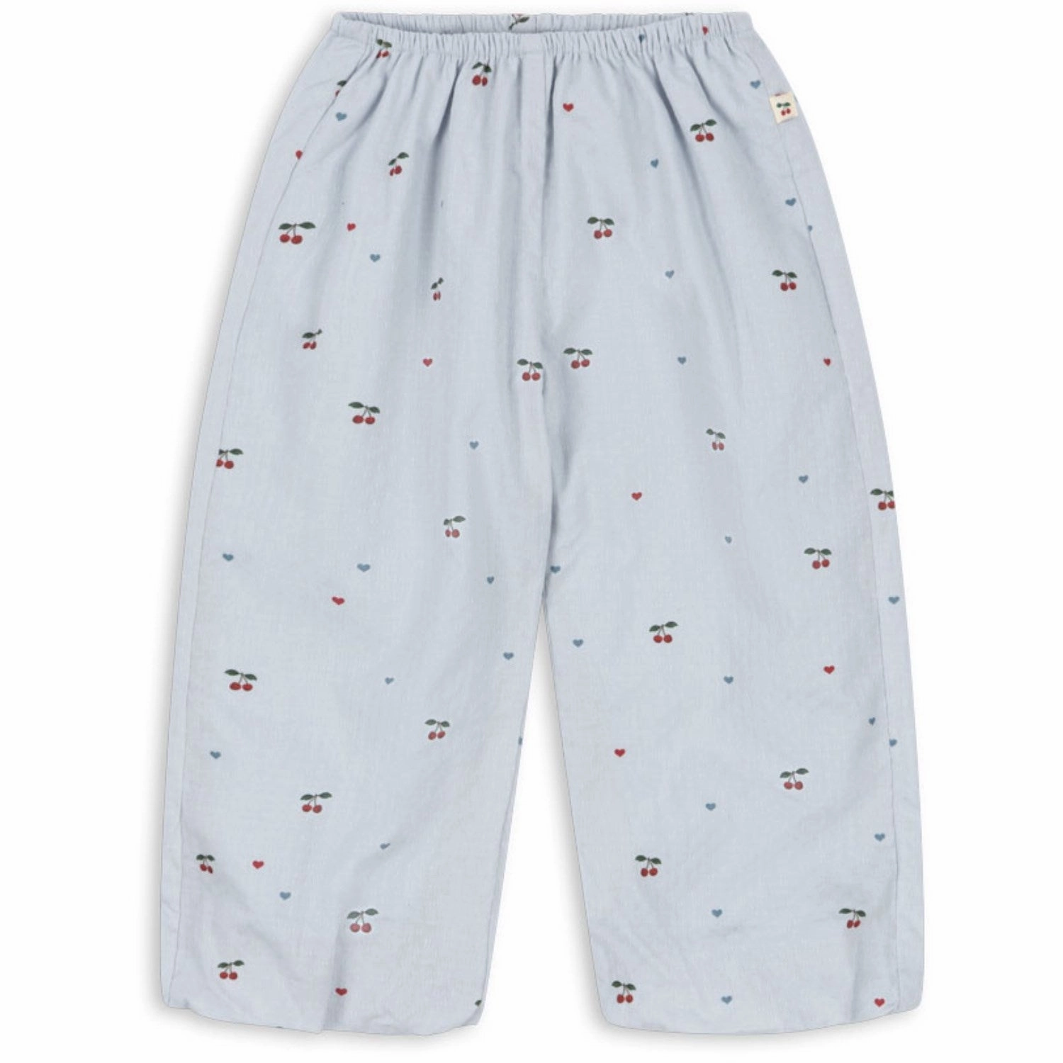 Konges Sljd Cherry Blue Coeur Evia Pants Gots Wool High-quality