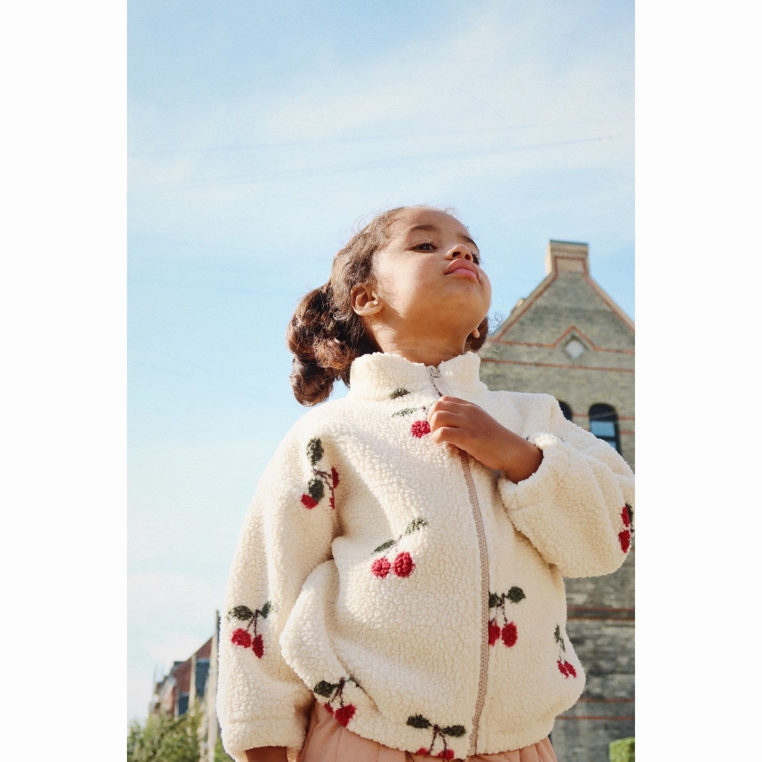 Konges Sljd Cherry Jody Teddy Jacket Grs Exceptional