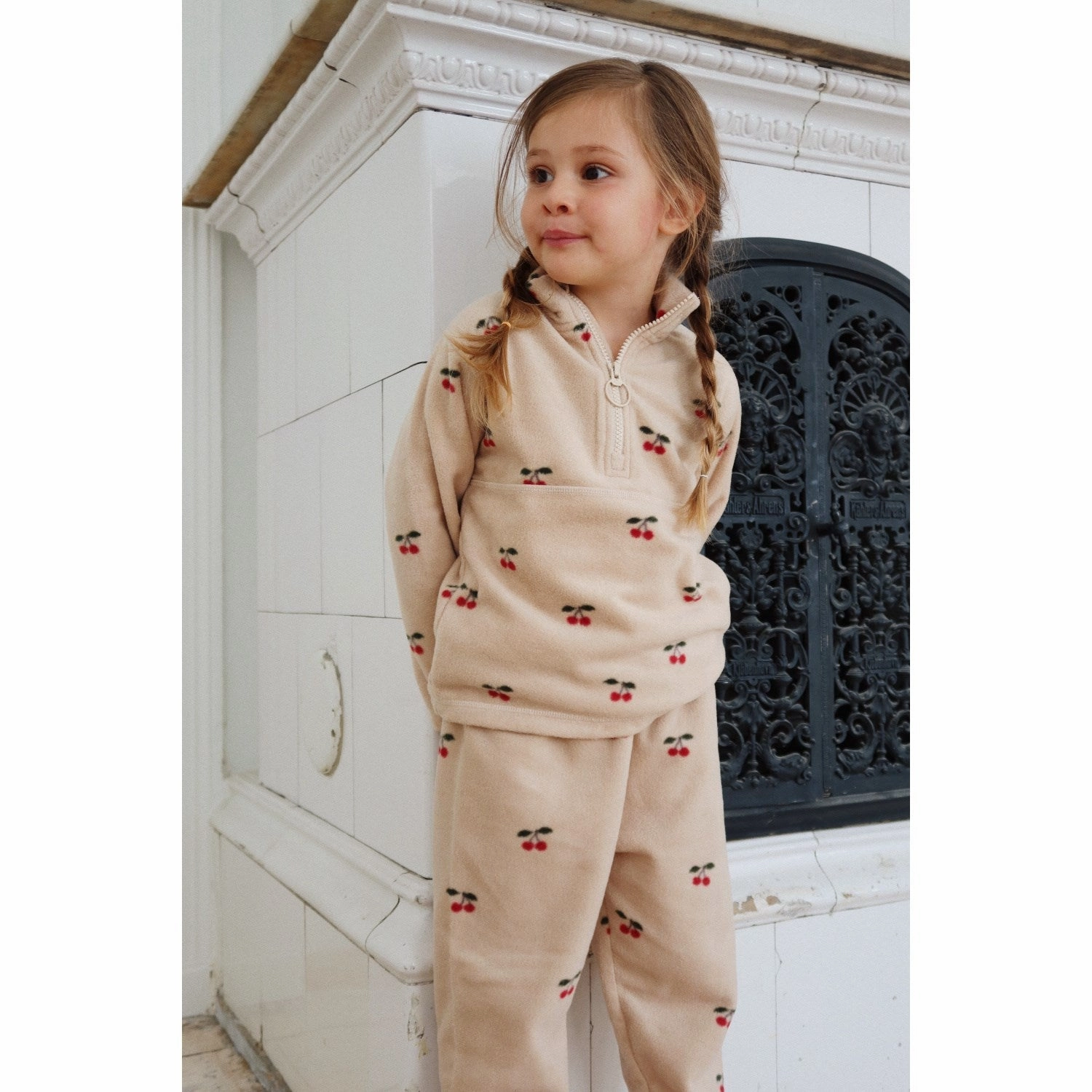 Konges Sljd Cherry Tavi Fleece Pants Grs Subtle