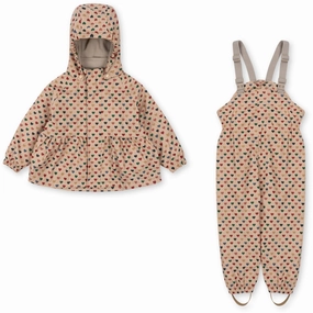 Konges Sljd Coeur Color Frappe Rainy Palme Set Girl Print Color