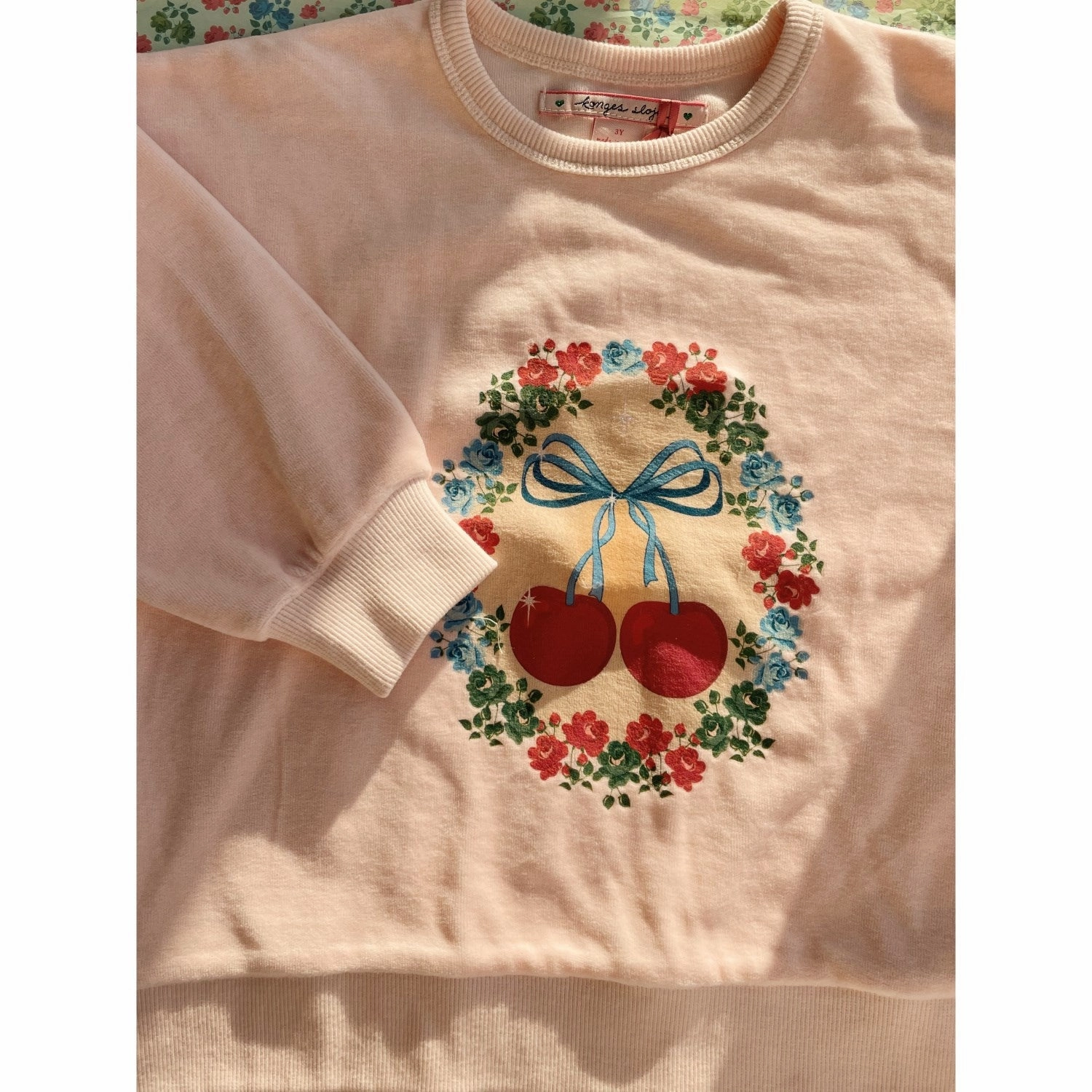 Konges Sljd Creole Pink Velou Blouse Gots Edgy