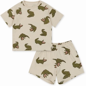 Konges Sljd Crocodile 2-pack Lin Set Stitch Nylon