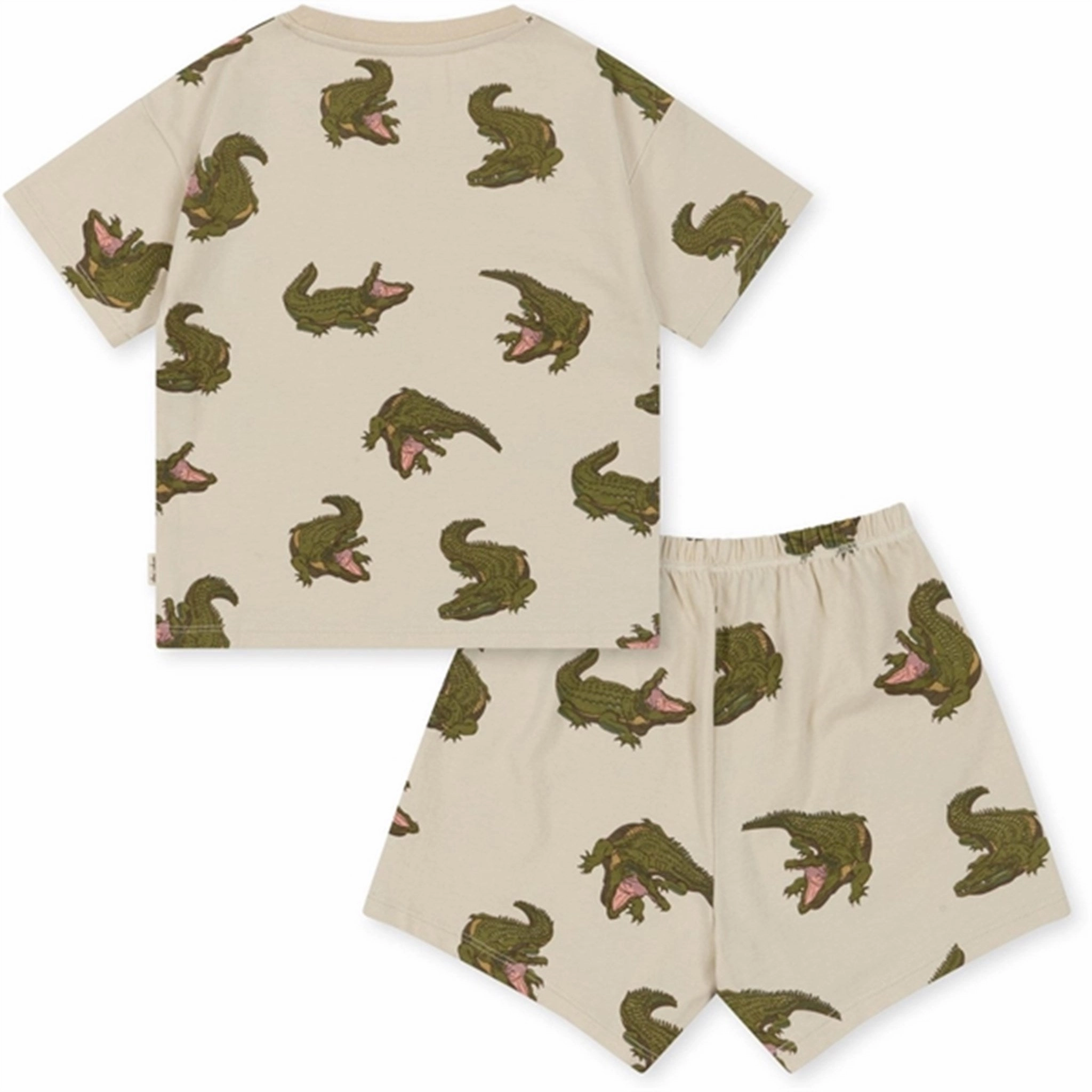 Konges Sljd Crocodile 2-pack Lin Set Stitch