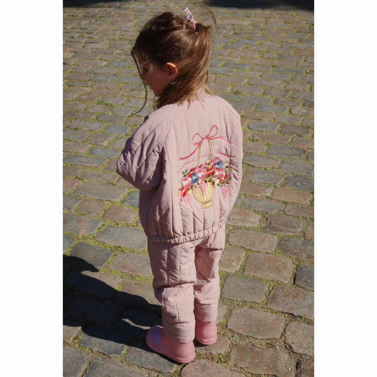 Konges Sljd Deauville Mauve Juno Bomber Jacket Beading