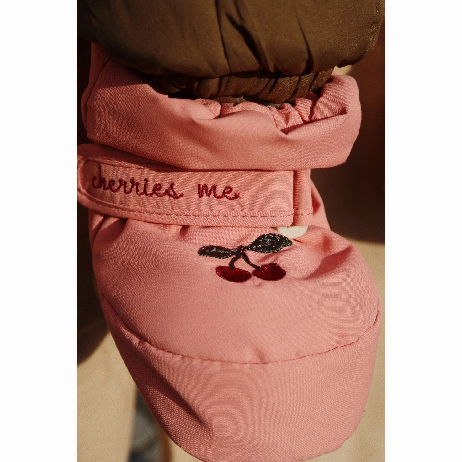 Konges Sljd Desert Sand Nohr Snow Boot Velcro shoes