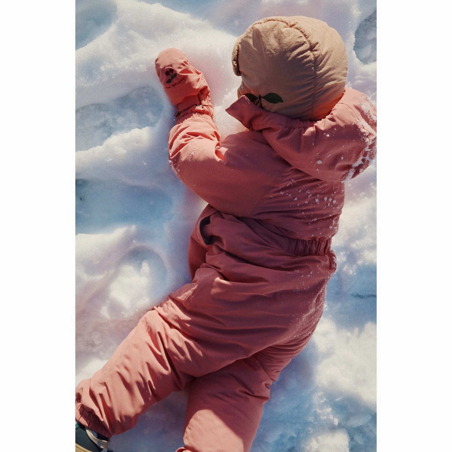 Konges Sljd Desert Sand Nohr Snowsuit Solid Fabric