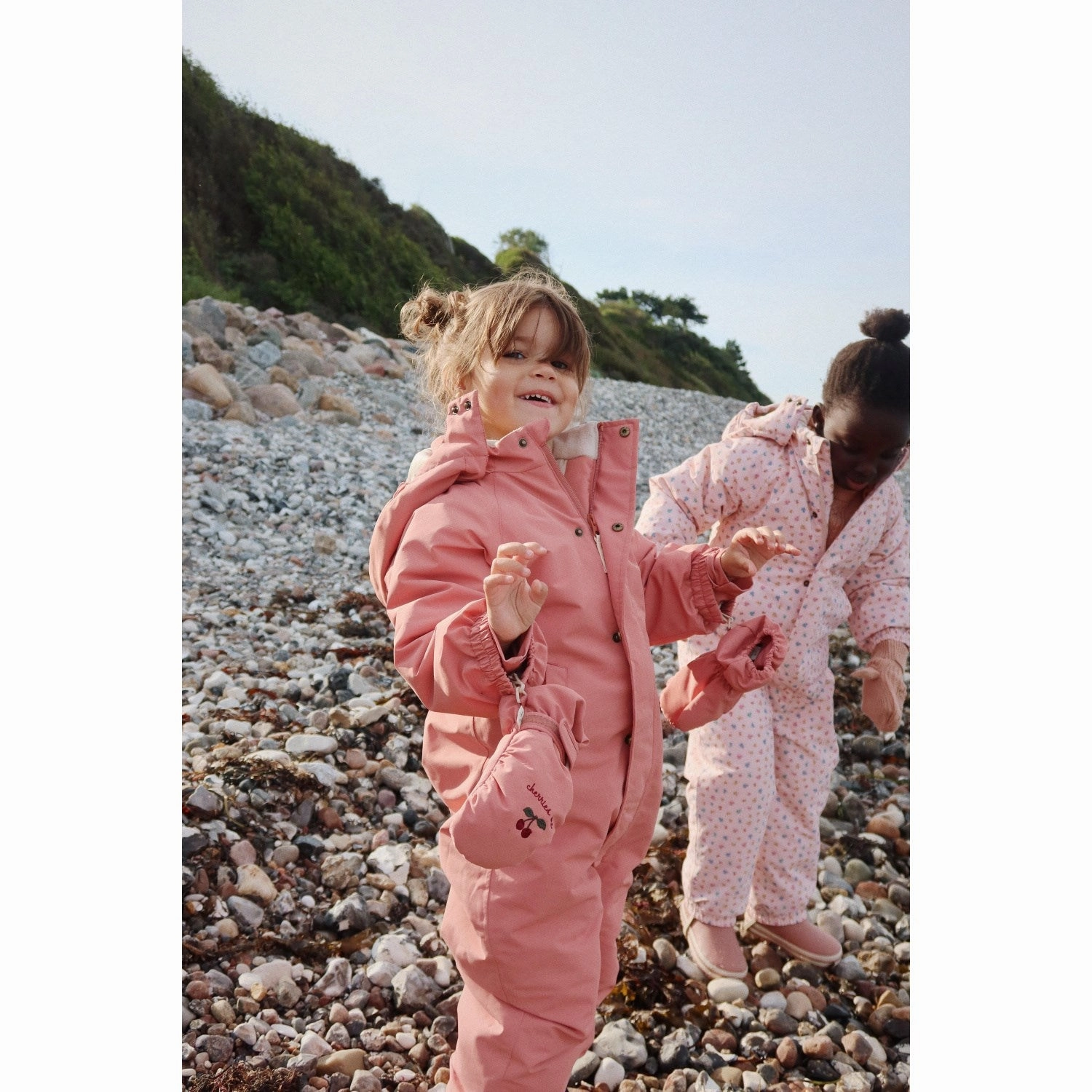 Konges Sljd Desert Sand Nohr Snowsuit Solid Fabric