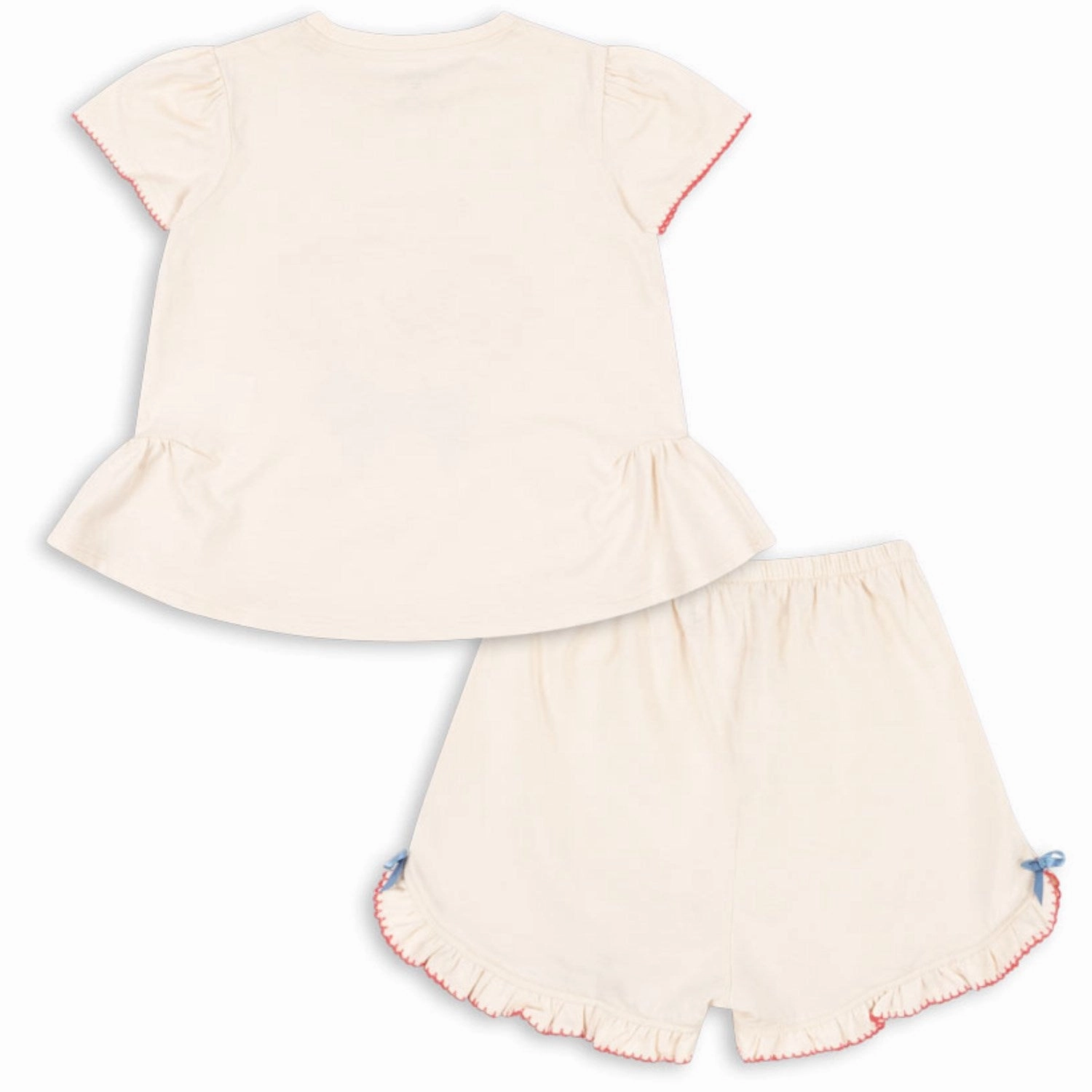 Konges Sljd Ecru Famo Frill Set Gots Minimalist