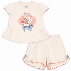 Konges Sljd Ecru Famo Frill Set Gots Minimalist Cozy