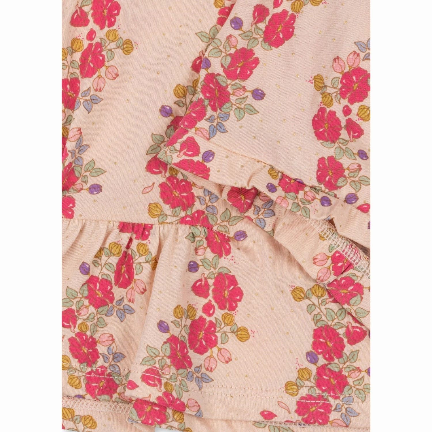 Konges Sljd Floria Pink Famo Frill Set Gots Timeless