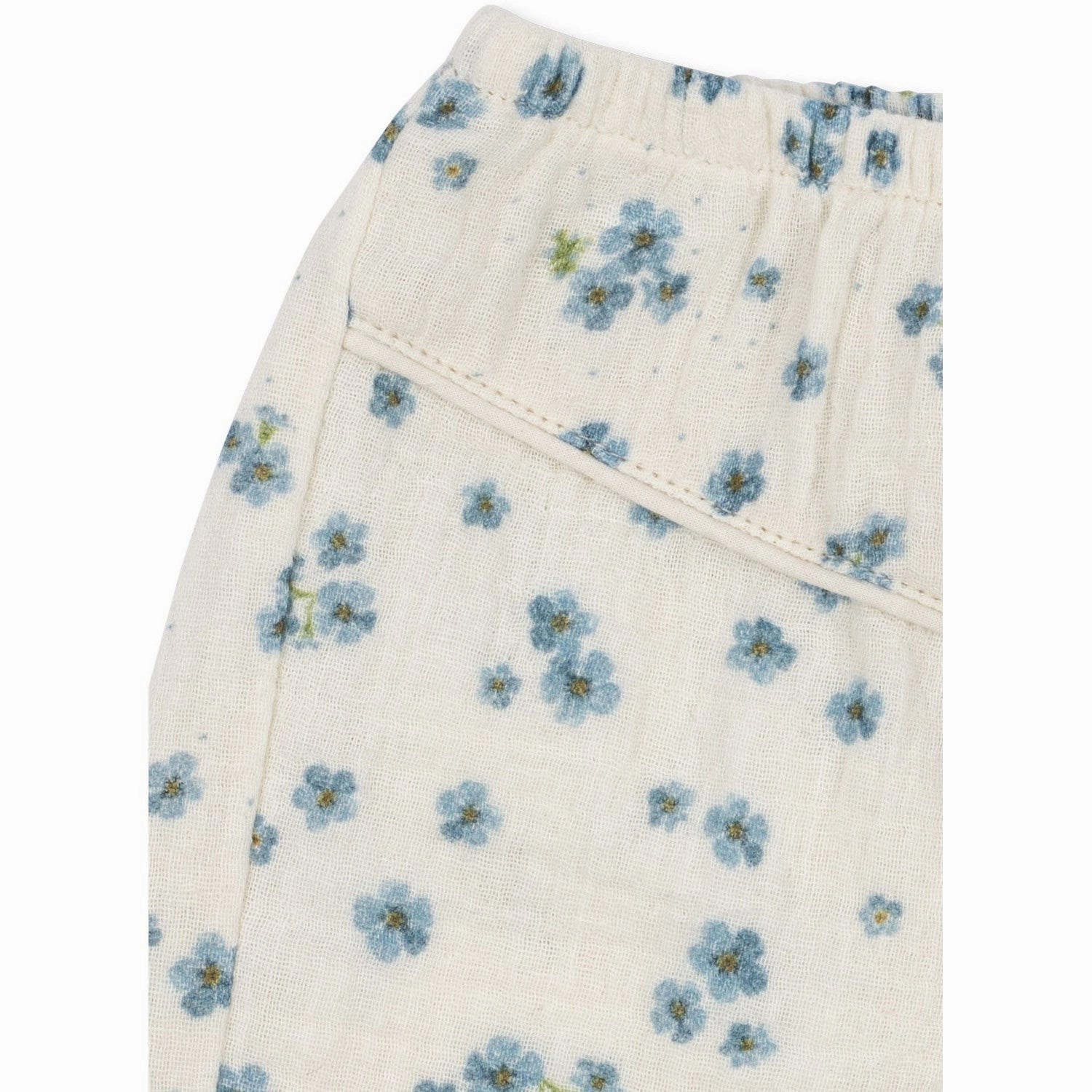 Konges Sljd Forget Me Not RHW X KS Mioblu Shortie Gots Denim