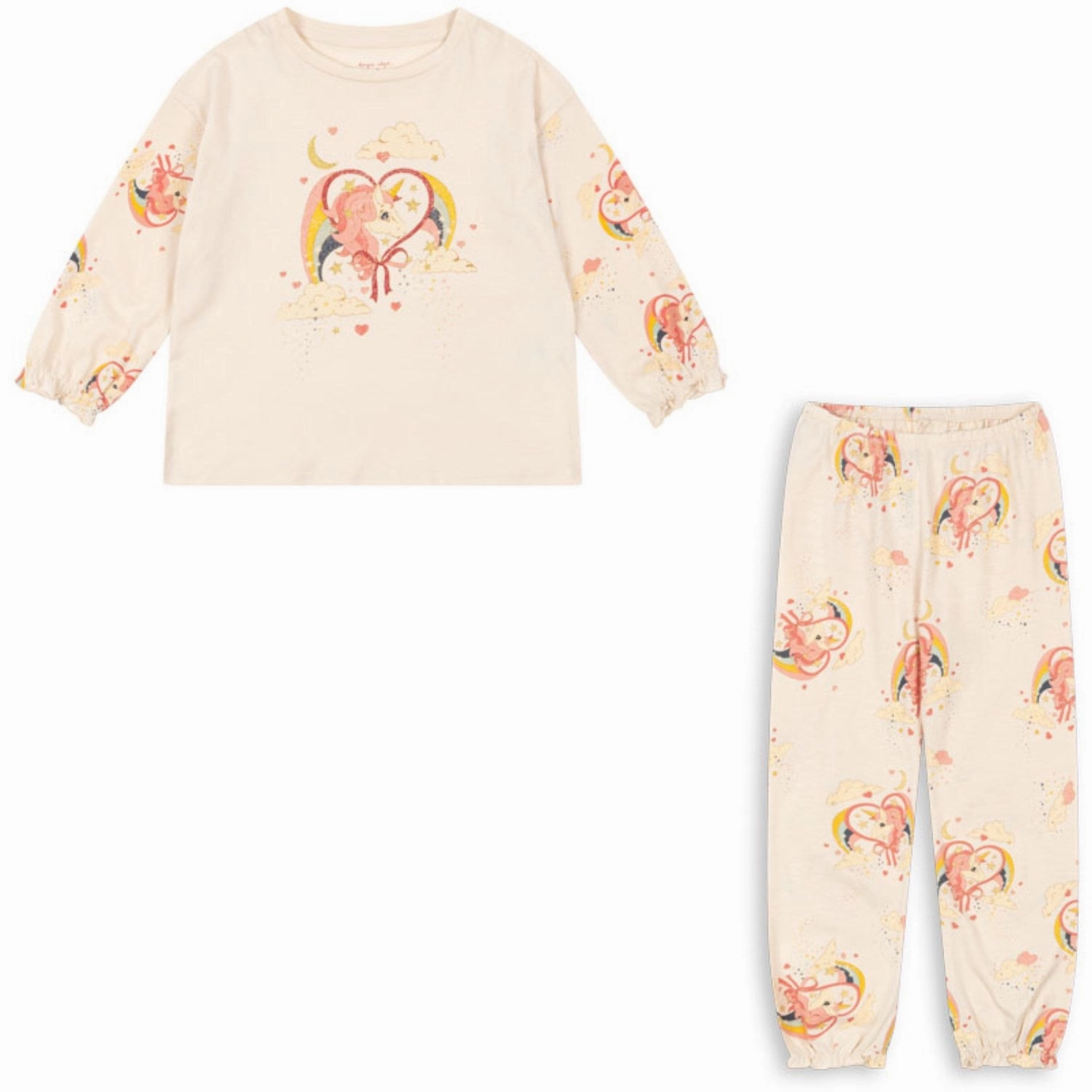 Konges Sljd Horn Stars Gio Frill Set Gots Layered Durable