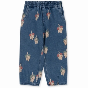 Konges Sljd Kitty Bow Magot Frill Pants Superior Woven