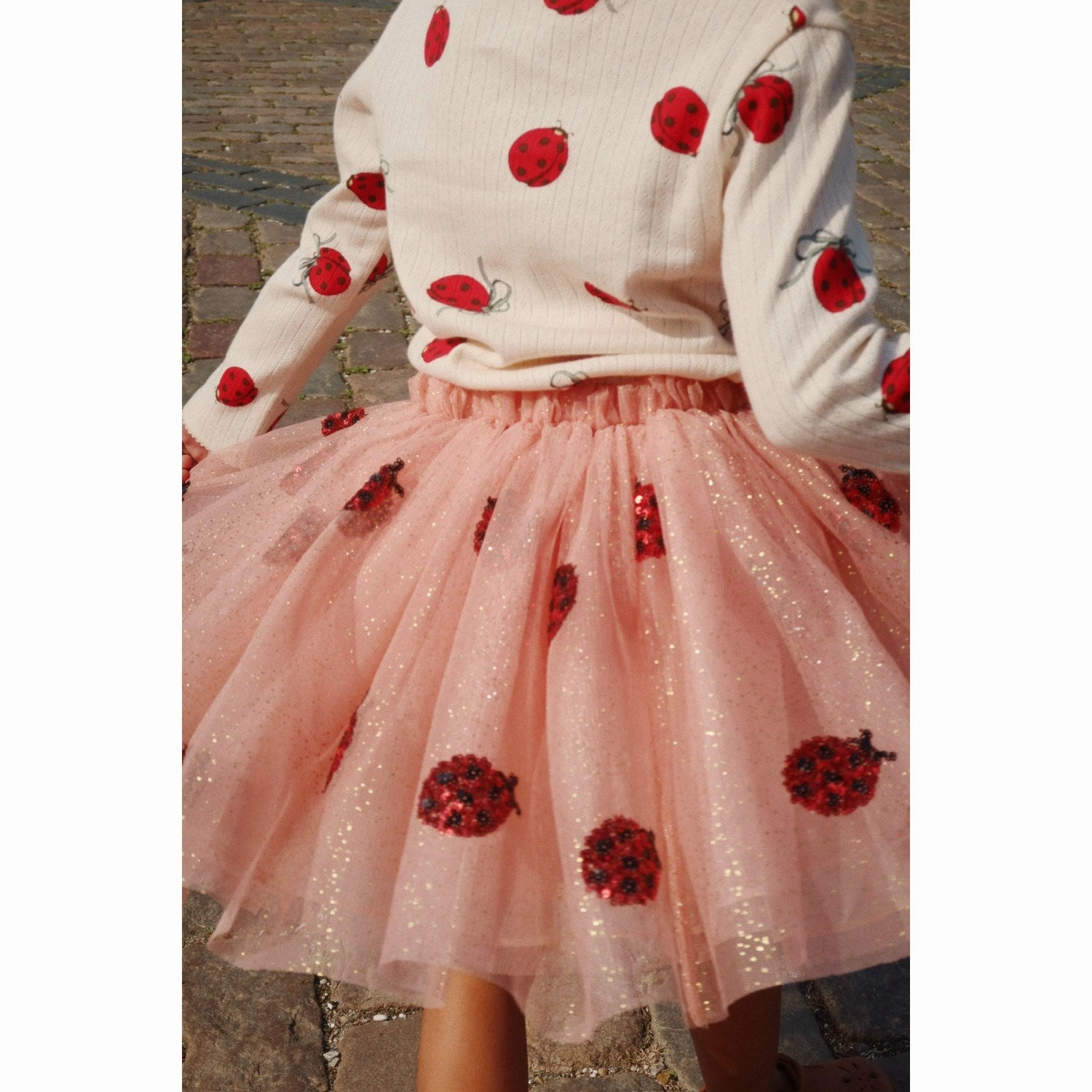 Konges Sljd Ladybug Sequin Yvonne Ladybug Skirt Elegant