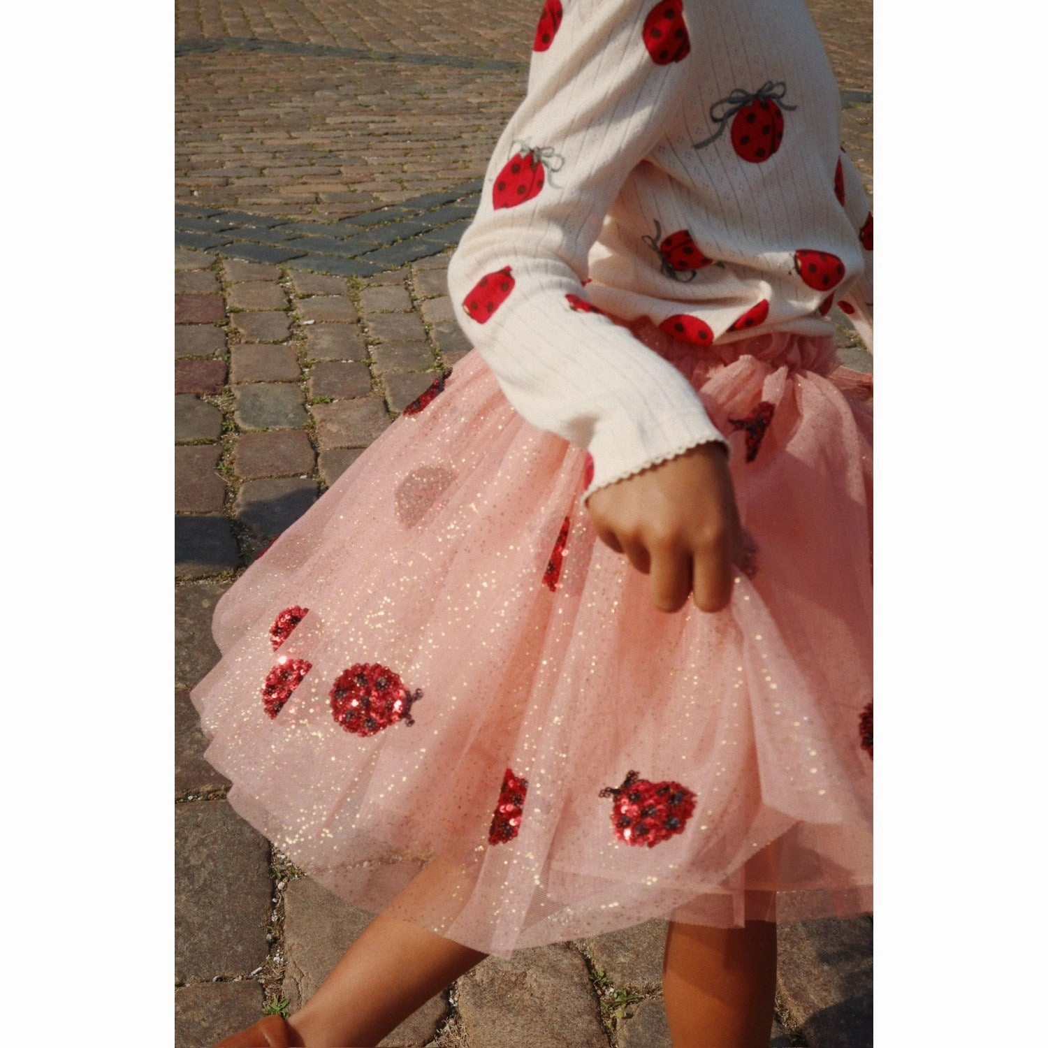 Konges Sljd Ladybug Sequin Yvonne Ladybug Skirt Elegant