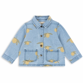 Konges Sljd Lemon Denim Magot Jacket Gots Knit Slim