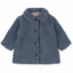 Konges Sljd Light Blue Tillie Coat Pattern Ethereal